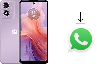 So installieren Sie WhatsApp auf einem Motorola Moto E14