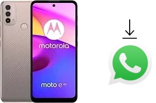 So installieren Sie WhatsApp auf einem Motorola Moto E40