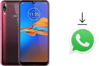 So installieren Sie WhatsApp auf einem Motorola Moto E6 Plus (2019)