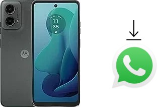 So installieren Sie WhatsApp auf einem Motorola Moto G (2024)