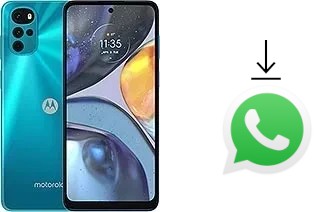 So installieren Sie WhatsApp auf einem Motorola Moto G22