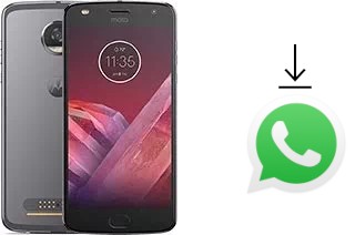 So installieren Sie WhatsApp auf einem Motorola Moto Z2 Play