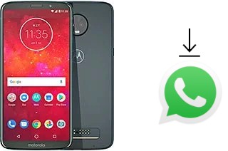 So installieren Sie WhatsApp auf einem Motorola Moto Z3 Play