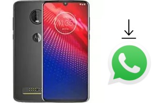 So installieren Sie WhatsApp auf einem Motorola Moto Z4 Force