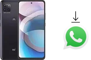 So installieren Sie WhatsApp auf einem Motorola one 5G UW ace