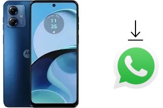 So installieren Sie WhatsApp auf einem Motorola Moto G14