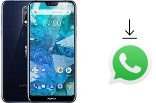 So installieren Sie WhatsApp auf einem Nokia 7.1 Plus (Nokia X7)