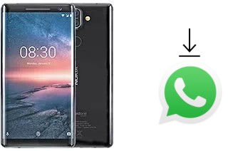 So installieren Sie WhatsApp auf einem Nokia 8 Sirocco