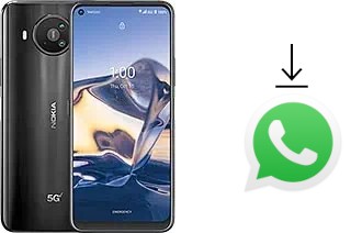 So installieren Sie WhatsApp auf einem Nokia 8 V 5G UW