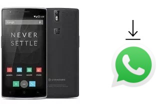 So installieren Sie WhatsApp auf einem OnePlus One