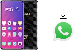 So installieren Sie WhatsApp auf einem Oppo Find X Lamborghini Edition