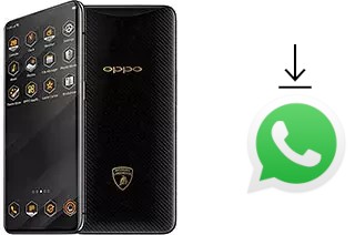 So installieren Sie WhatsApp auf einem Oppo Find X Lamborghini