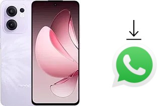 So installieren Sie WhatsApp auf einem Oppo Reno13 F 4G