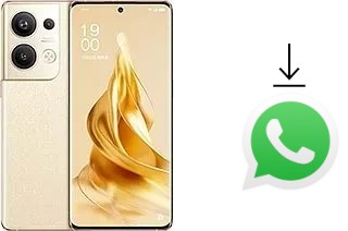 So installieren Sie WhatsApp auf einem Oppo Reno9 Pro+