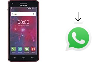 So installieren Sie WhatsApp auf einem Philips V377