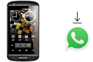 So installieren Sie WhatsApp auf einem Philips W626