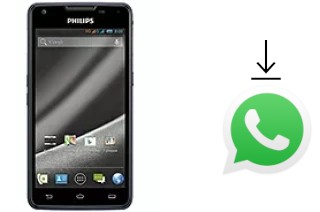 So installieren Sie WhatsApp auf einem Philips W6610