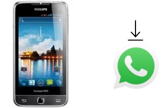 So installieren Sie WhatsApp auf einem Philips W736