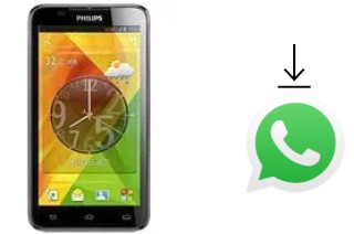 So installieren Sie WhatsApp auf einem Philips W8355