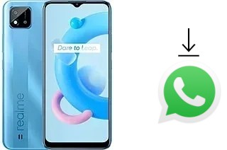 So installieren Sie WhatsApp auf einem Realme Realme C20A