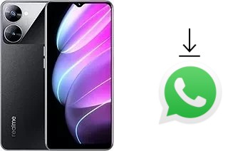 So installieren Sie WhatsApp auf einem Realme V30