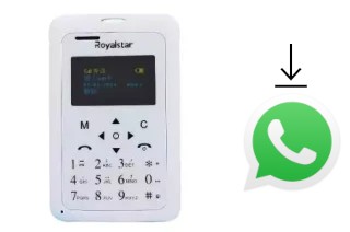 So installieren Sie WhatsApp auf einem RoyalStar W102