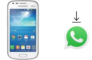 So installieren Sie WhatsApp auf einem Samsung Galaxy S Duos 2 S7582