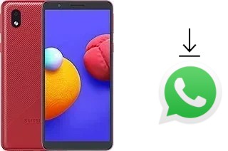 So installieren Sie WhatsApp auf einem Samsung Galaxy A01 Core