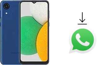 So installieren Sie WhatsApp auf einem Samsung Galaxy A03 Core