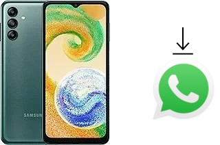 So installieren Sie WhatsApp auf einem Samsung Galaxy A04s