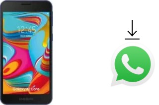 So installieren Sie WhatsApp auf einem Samsung Galaxy A2 Core