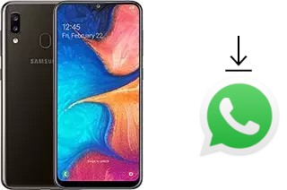 So installieren Sie WhatsApp auf einem Samsung Galaxy A20