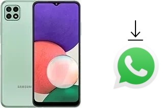 So installieren Sie WhatsApp auf einem Samsung Galaxy A22 5G