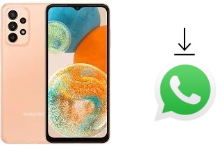 So installieren Sie WhatsApp auf einem Samsung Galaxy A23 5G