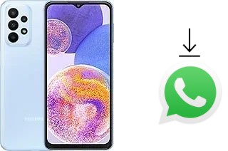 So installieren Sie WhatsApp auf einem Samsung Galaxy A23