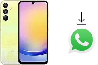 So installieren Sie WhatsApp auf einem Samsung Galaxy A25