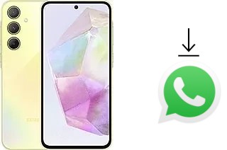 So installieren Sie WhatsApp auf einem Samsung Galaxy A35