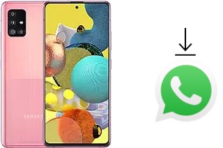 So installieren Sie WhatsApp auf einem Samsung Galaxy A51 5G