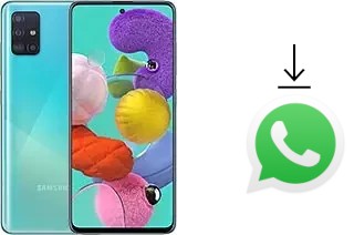 So installieren Sie WhatsApp auf einem Samsung Galaxy A51