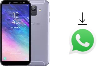 So installieren Sie WhatsApp auf einem Samsung Galaxy A6 (2018)