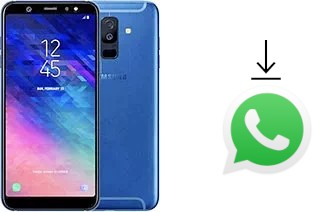 So installieren Sie WhatsApp auf einem Samsung Galaxy A6+ (2018)