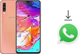 So installieren Sie WhatsApp auf einem Samsung Galaxy A70