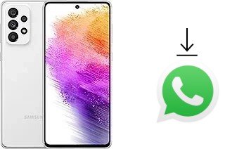 So installieren Sie WhatsApp auf einem Samsung Galaxy A73 5G