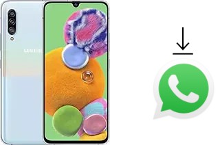 So installieren Sie WhatsApp auf einem Samsung Galaxy A90 5G