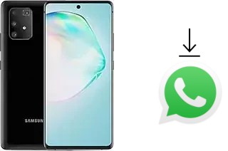 So installieren Sie WhatsApp auf einem Samsung Galaxy A91