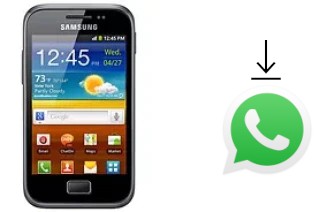 So installieren Sie WhatsApp auf einem Samsung Galaxy Ace Plus S7500