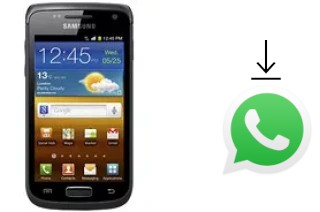 So installieren Sie WhatsApp auf einem Samsung Galaxy W I8150