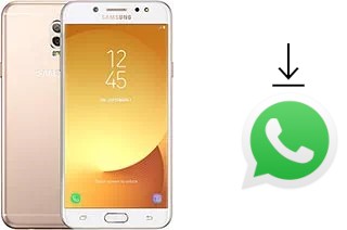 So installieren Sie WhatsApp auf einem Samsung Galaxy C7 (2017)