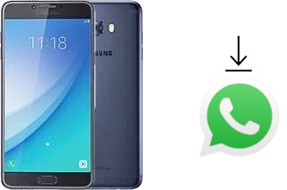 So installieren Sie WhatsApp auf einem Samsung Galaxy C7 Pro