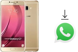 So installieren Sie WhatsApp auf einem Samsung Galaxy C7